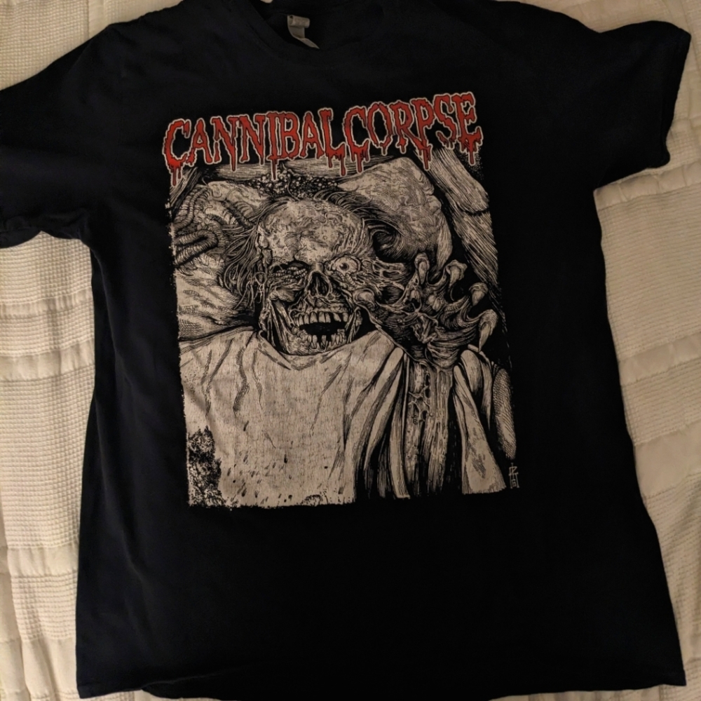 Cannibal corpse death metal band tshirt